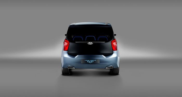 Tampak belakang Hyundai Hexa Space Concept
