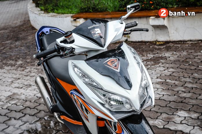 Tampilan depan dari Honda Vario 125 ini