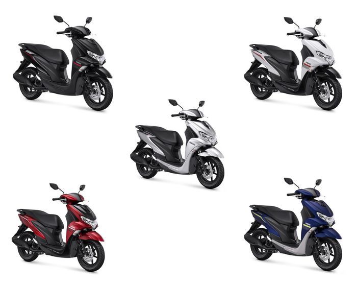 Pilihan warna baru Yamaha FreeGo