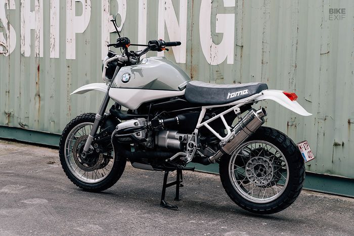 BMW R1150GS scrambler yang tampil sangar dan keren