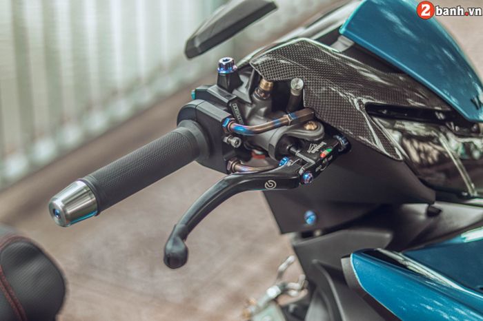 Master rem diganti Brembo dan dipasangi dengan gas spontan Active