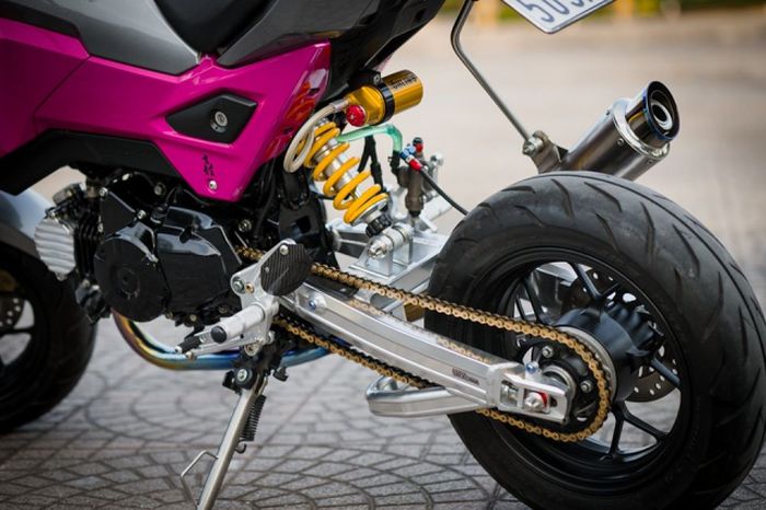 Kaki belakang mendapat full upgrade