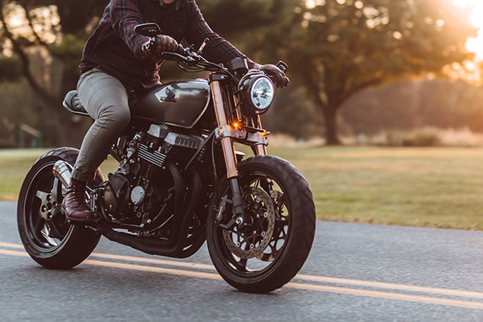 Honda CB750 Nighthawk sangar hasil sebuah kesalahan