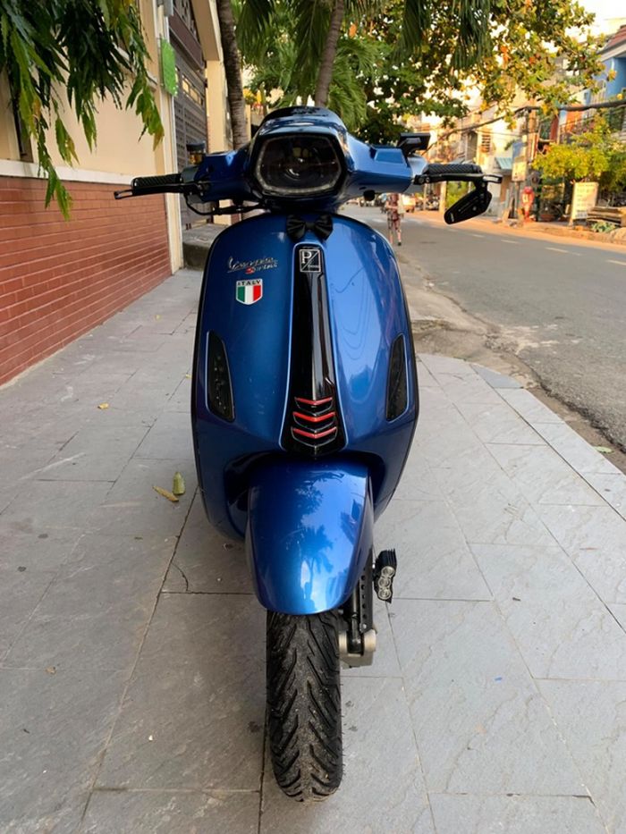 Modifikasi Vespa Sprint yang menawan