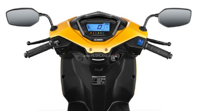 Panel instrumen digital Hero Maestro Edge 125.