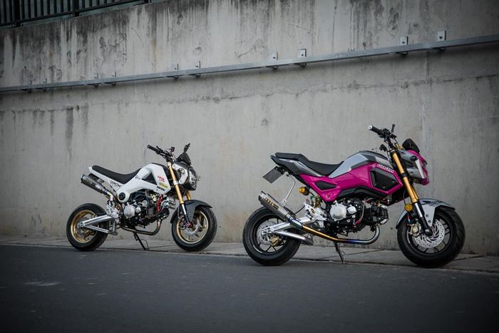 Modifikasi Honda MSX 125 yang begitu mempesona
