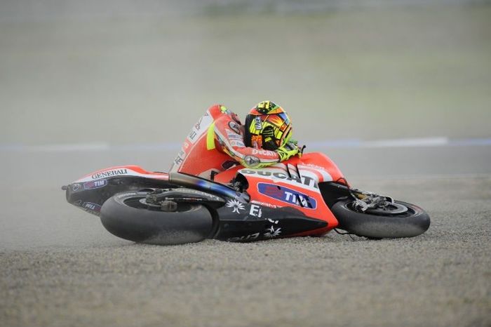 Valentino Rossi saat masih di Ducati