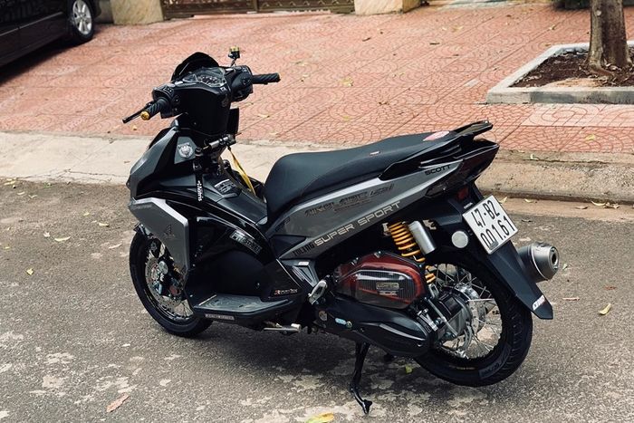 Modifikasi Honda Air Blade 125 yang mempesona