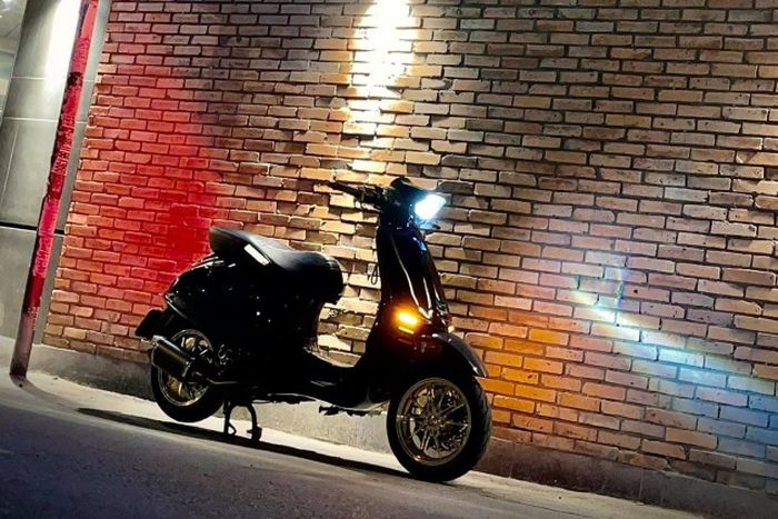Modifikasi Vespa Sprint yang begitu istimewa