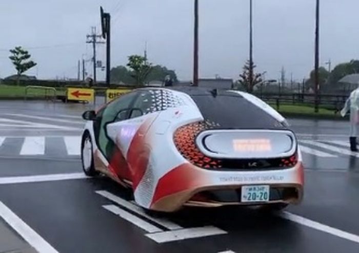 Toyota Concept-i di ajang Olimpiade Tokyo 2020