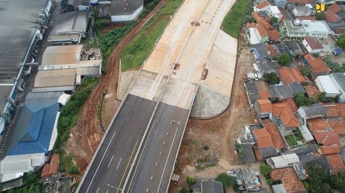 Penampakan tol Cibitung-Cilincing