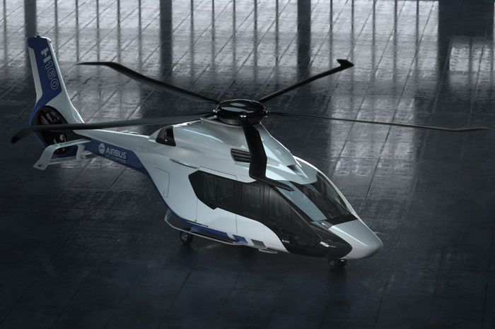 Desain helikopter Airbus kreasi Peugeot Design Lab