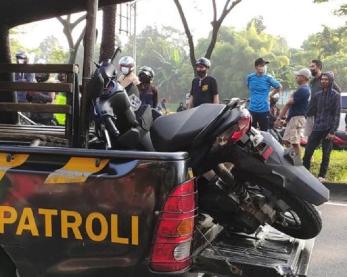 Honda BeAT dievakusi pihak kepolisian