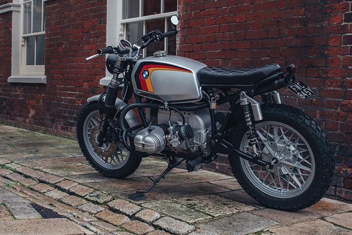 BMW R45 scrambler yang sangar dan keren