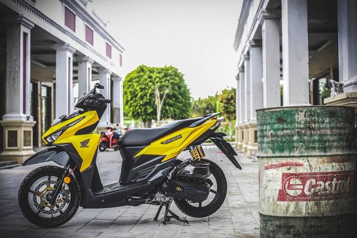 Modifikasi Honda Vario 150 yang sangat mempesona