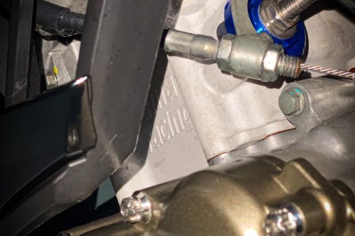 Mesinnya diupgrade pakai silinder Uma Racing dan piston 65 mm