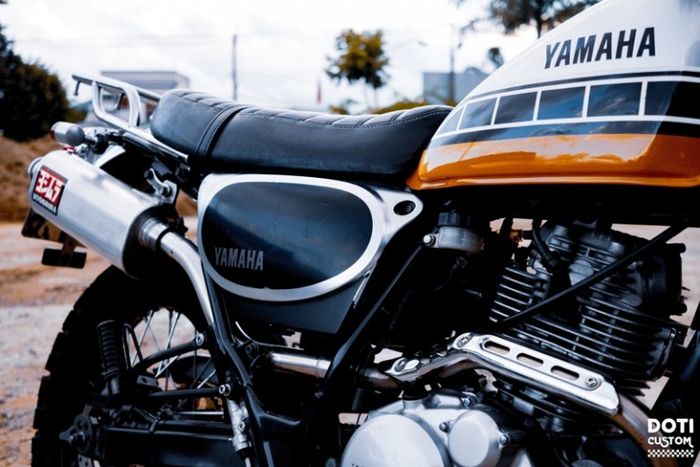 Mesin mendapatkan karburator dan exhaust system baru