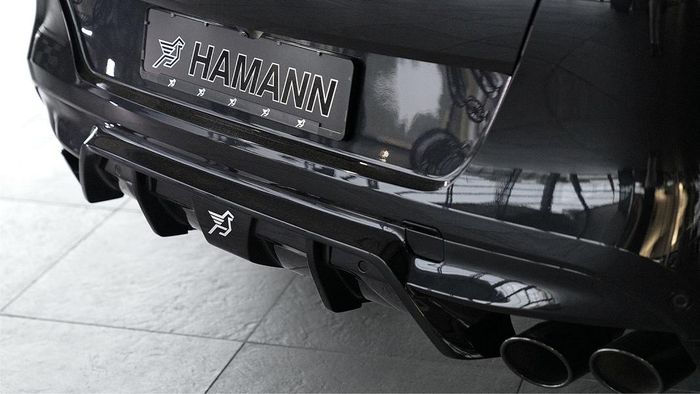 Tampilan belakang modifikasi BMW X6 M garapan Hamann Motorsport