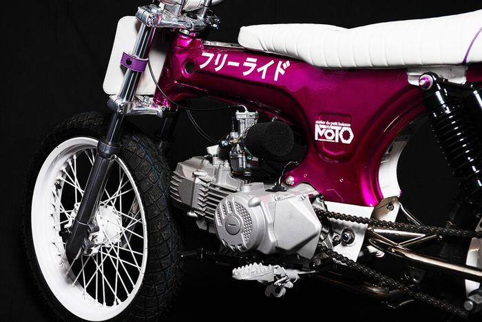 Mesin diganti dengan unit Daytona 190 cc