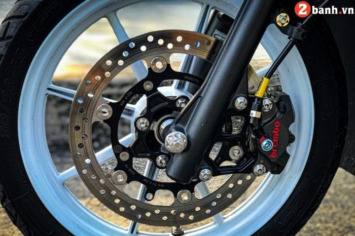 Kaki-kaki dan pengeremannya mendapatkan upgrade istimewa