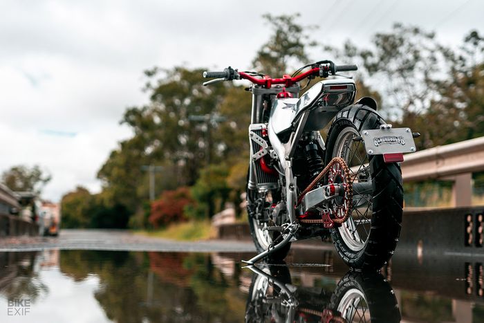 Honda CRF450X street tracker yang keren