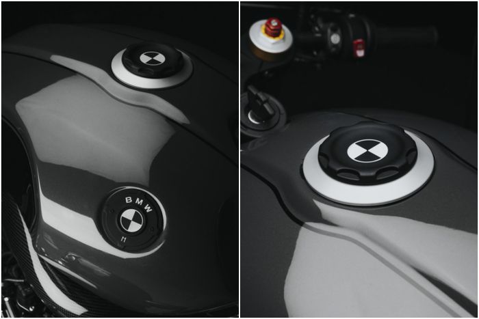 Tangki mendapat tutup dan emblem kustom