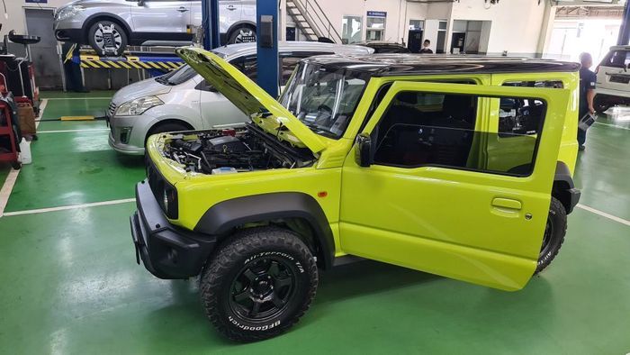 Suzuki Jimny generasi 4 recall karena masalah kabel