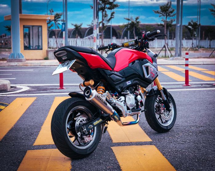 Modifikasi Honda Grom yang mempesona