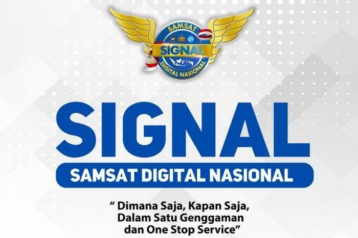 Aplikasi Signal untuk perpanjangan STNK