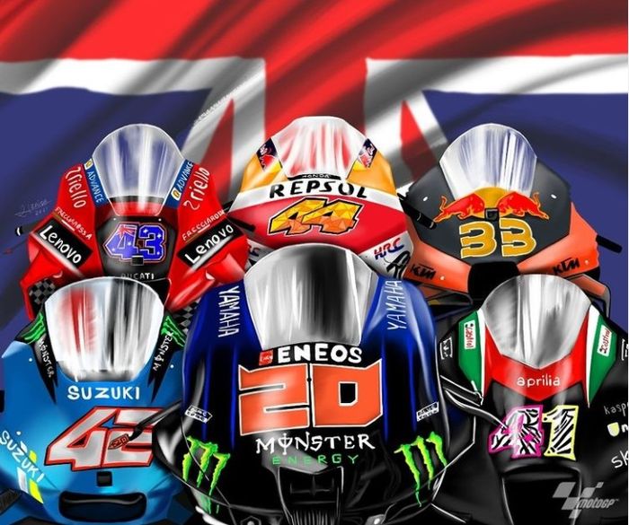 Rekor unik di MotoGP Inggris 2021