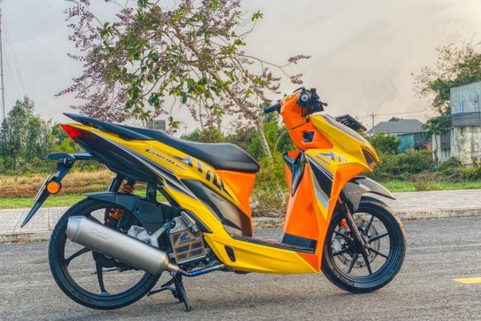 Modifikasi Honda Vario 150 yang unik dan menarik