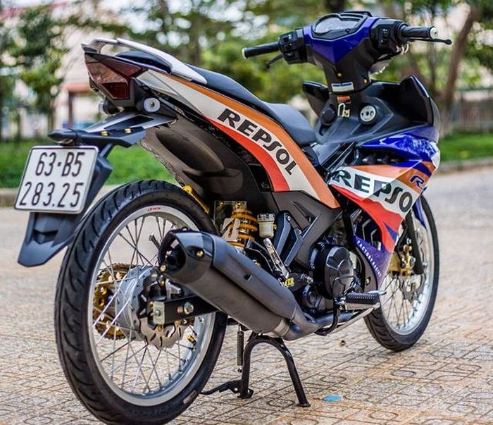 Modifikasi Yamaha MX King 150 yang mempesona