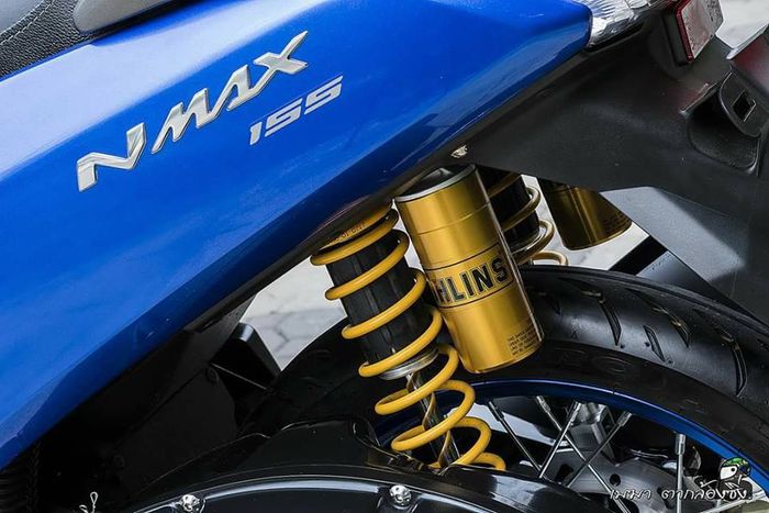 Shock belakang diganti dengan produk Ohlins