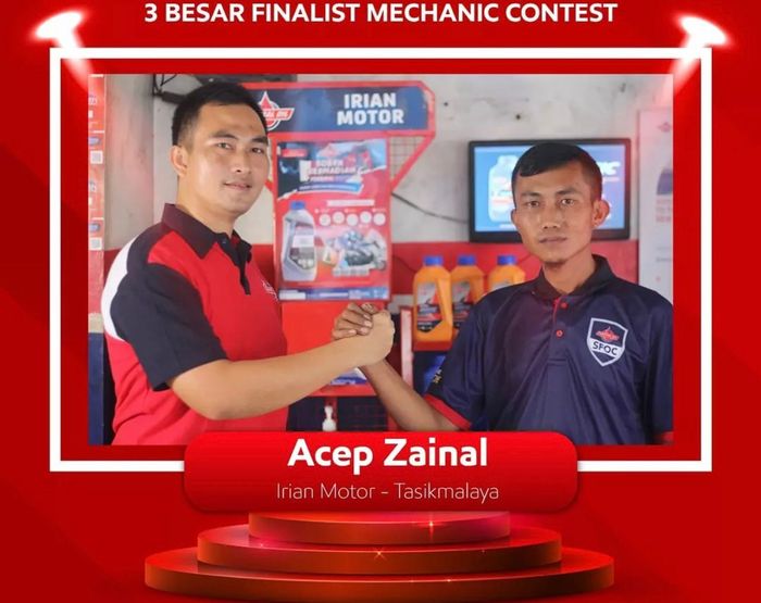 Salah satu finalis Federal Oil Mechanic Contest 2021