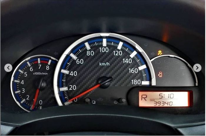 Odometer Datsun Cross CVT 2018 yang ditawarkan Power Auto