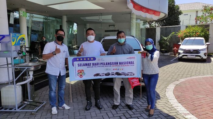 Dealer Toyota Nasmoco Ringroad rayakan Hari Pelanggan Nasional