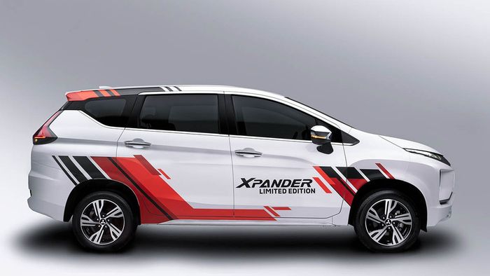 Mitsubishi Xpander Limited Edition mendapatkan decal bergaya sporty