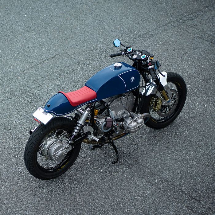 BMW R100RS cafe racer yang mempesona