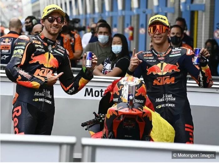Dua pembalap anyar KTM Tech3 di MotoGP 2022, Remy Gardner dan Raul Fernandez.
