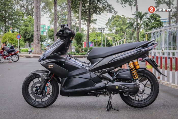 Modifikasi Honda Air Blade 125 yang mempesona