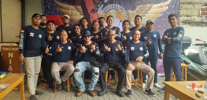 Komunitas Happy Max Family rayakan anniversary pertama di Ciputat, Tangerang Selatan.