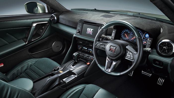 Interior Nissan GT-R T-Spec.