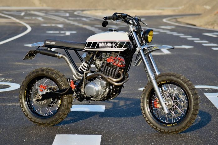 Yamaha XT600 scrambler yang sangar