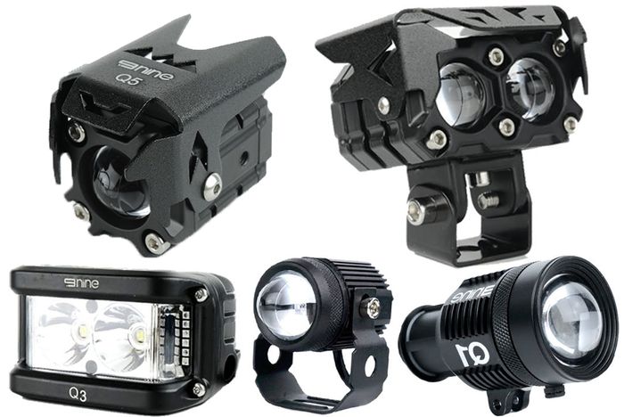 Pilihan lampu tembak buat motor merek Luminos