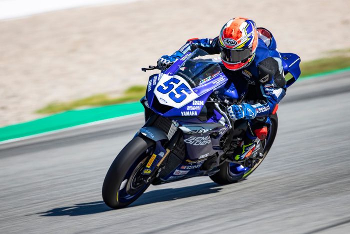 Galang Hendra Pratama, pembalap asli Jogja yang tampil di WSSP Indonesia 2021 di sirkuit Mandalika