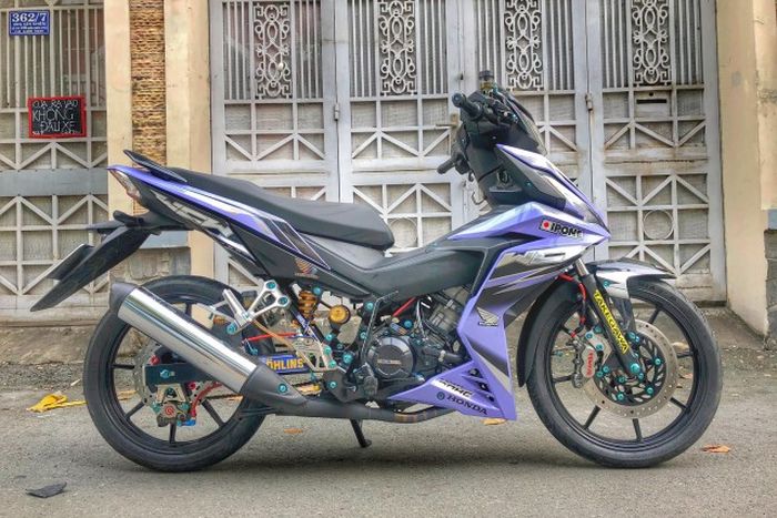 Modifikasi Honda Supra GTR 15- yang mempesona