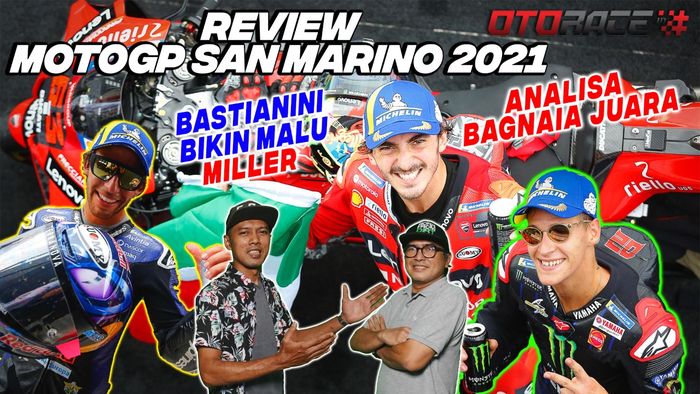 Apa sih yang membuat Francesco Bagnaia tidak terkejar di MotoGP San Marino 2021? Simak pembahasannya di video berikut ini!