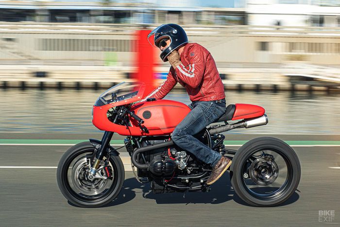 BMW R100RT cafe racer yang mempesona