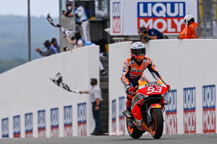 Motor Honda RC213V 2019 lebih mudah dikendarai menurut Marc Marquez