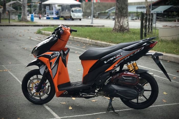 Modifikasi Honda Vario 150 yang mempesona